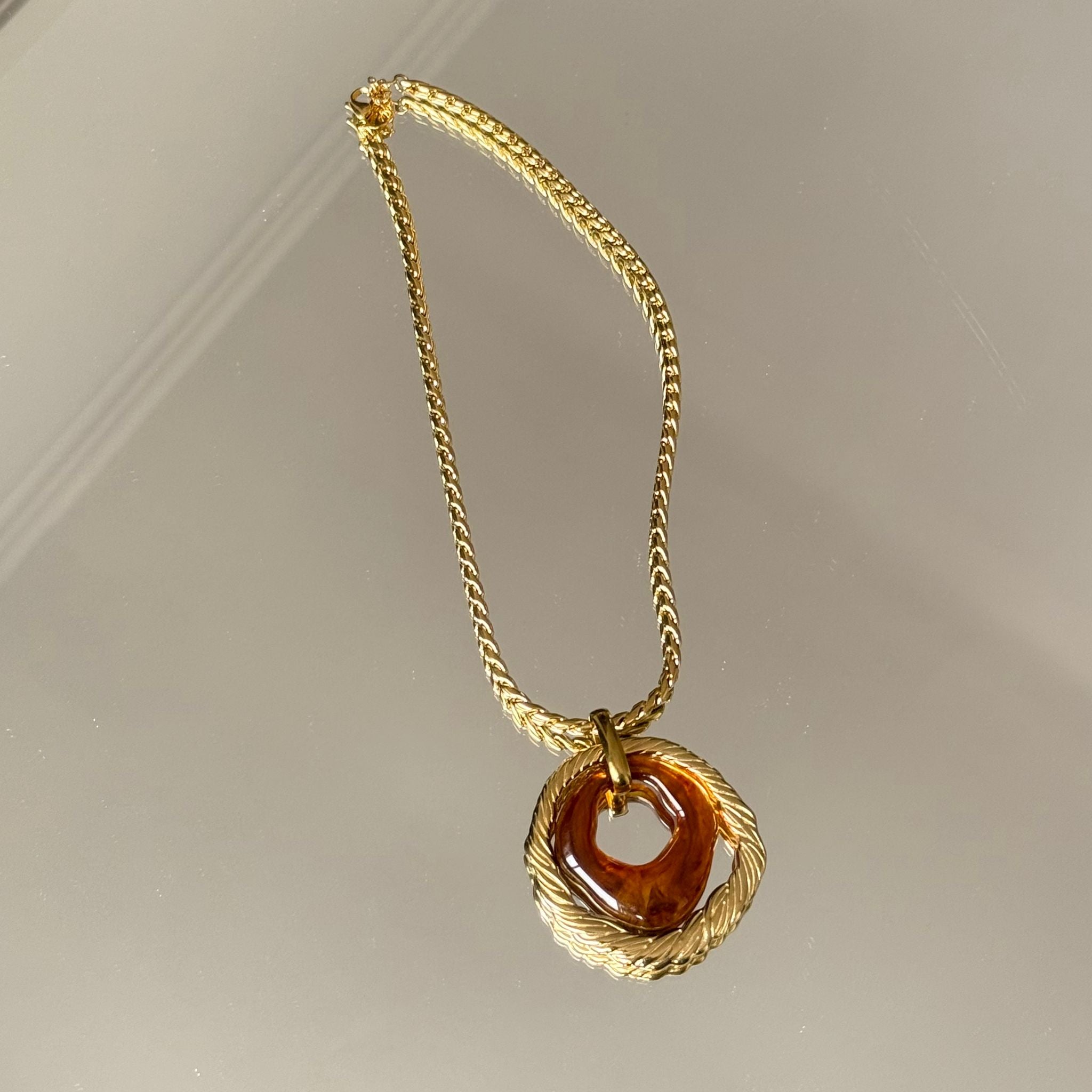 COLAR GOLDEN AMBER