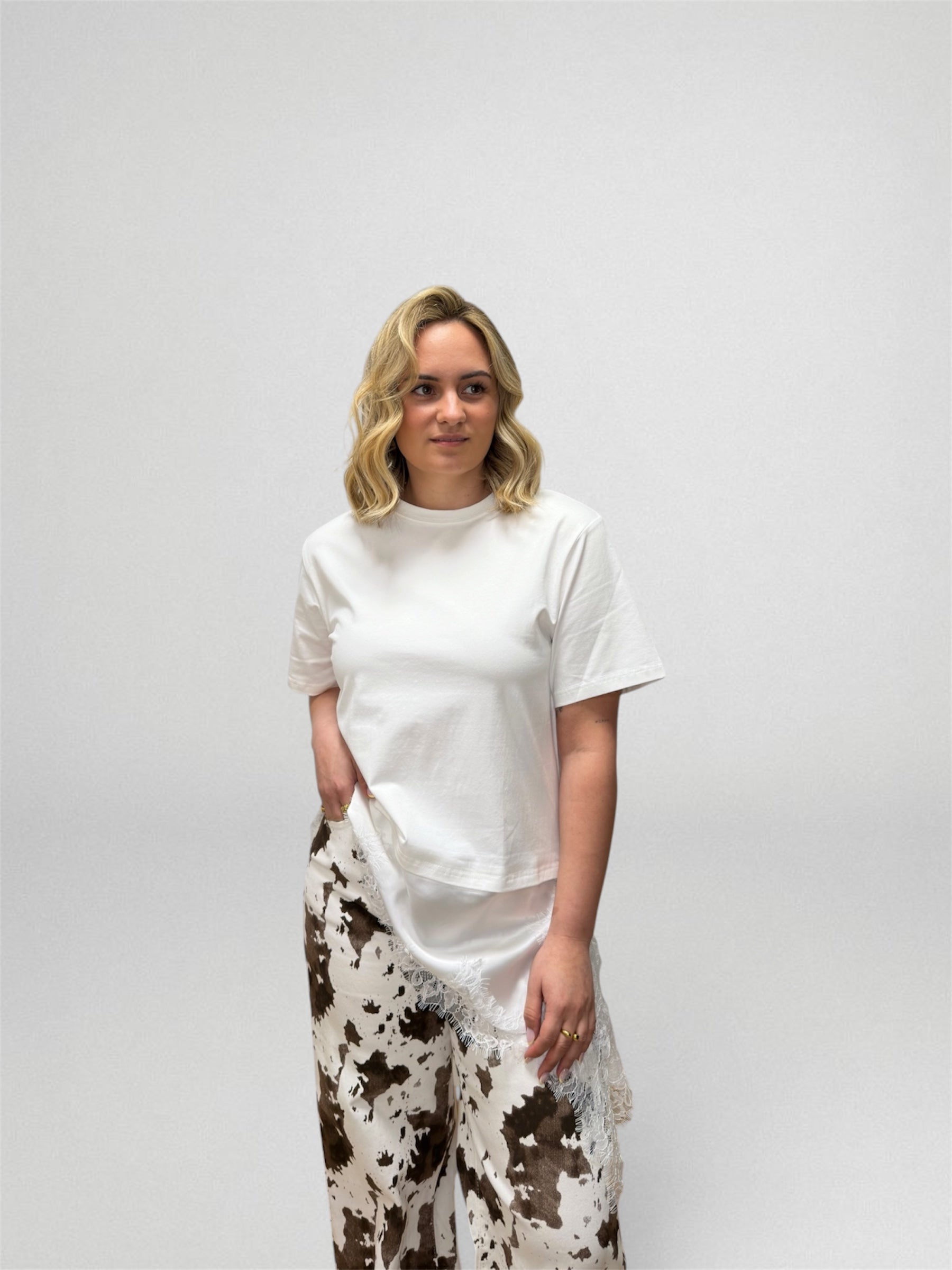 T-SHIRT SOFT LACE