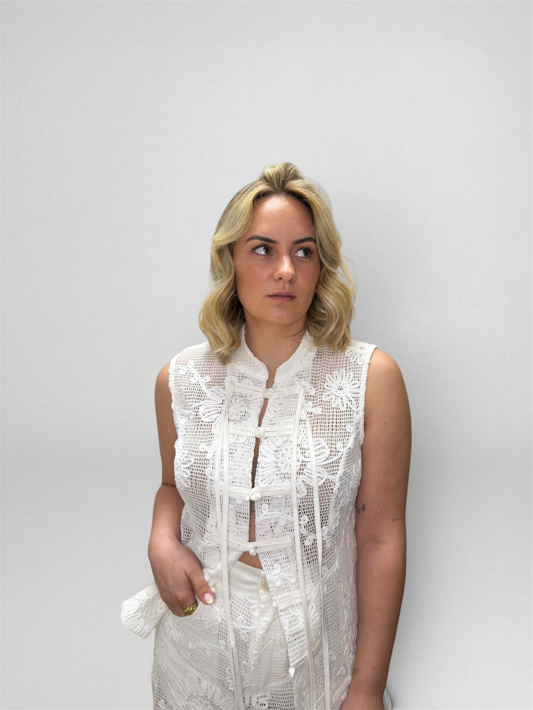 CONJUNTO IVORY BLOOM