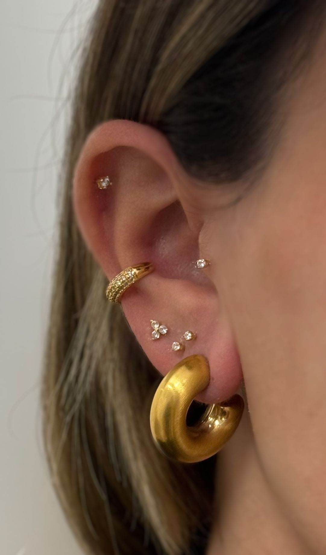 ARGOLAS PEQUENAS LUNA MATTE