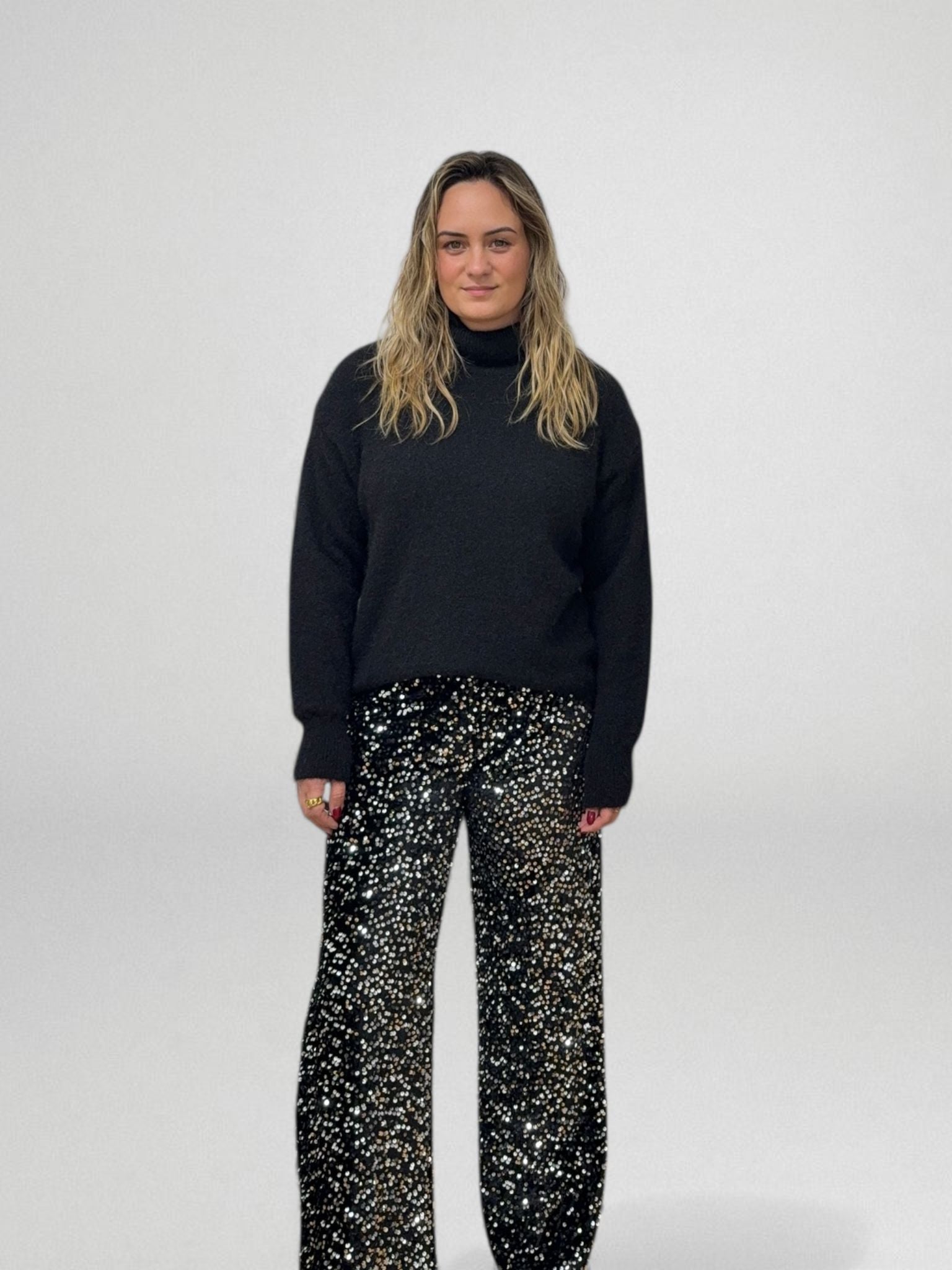 CALÇA WIDE LEG STARDUST