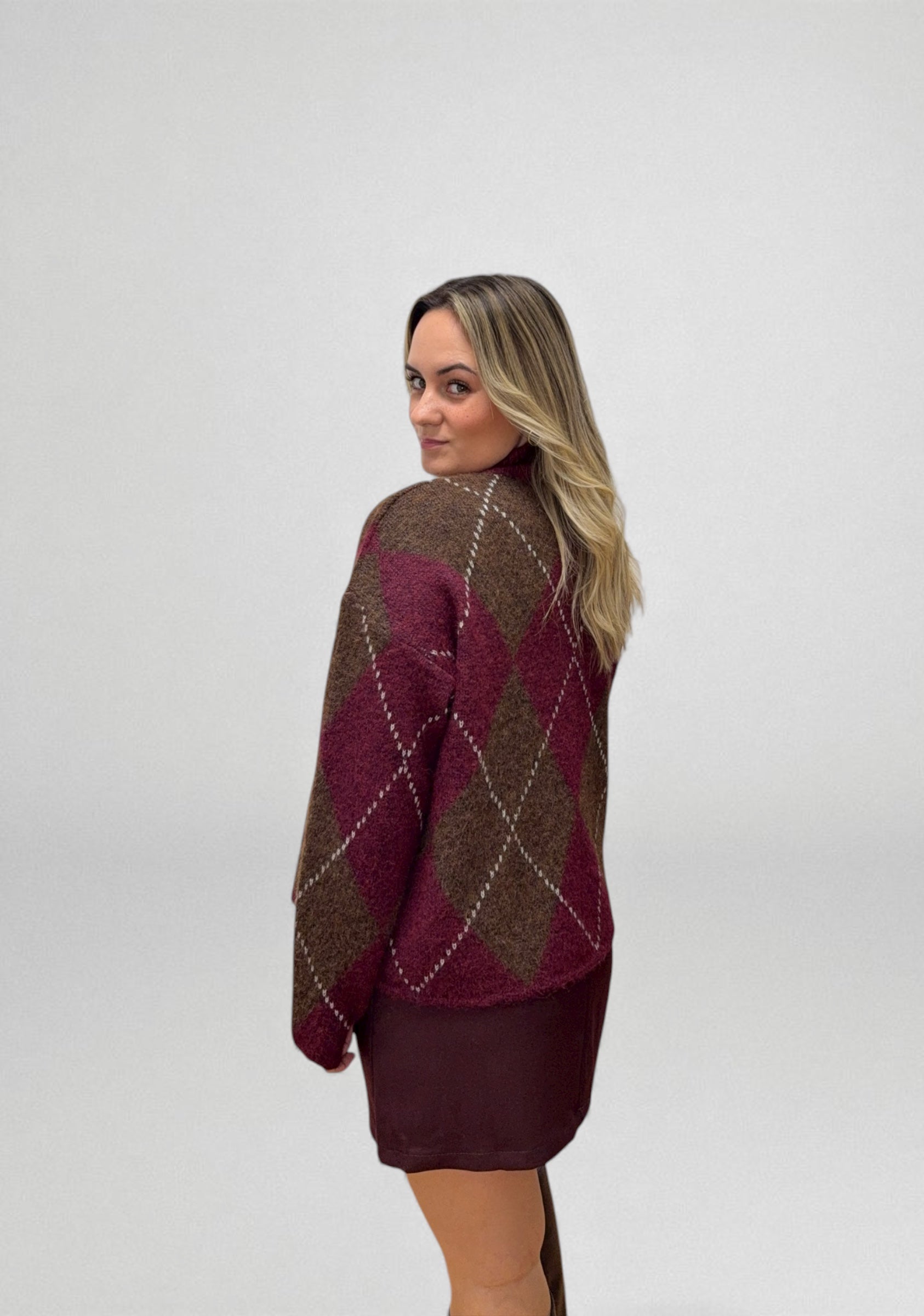 MALHA BORDEAUX CHARM