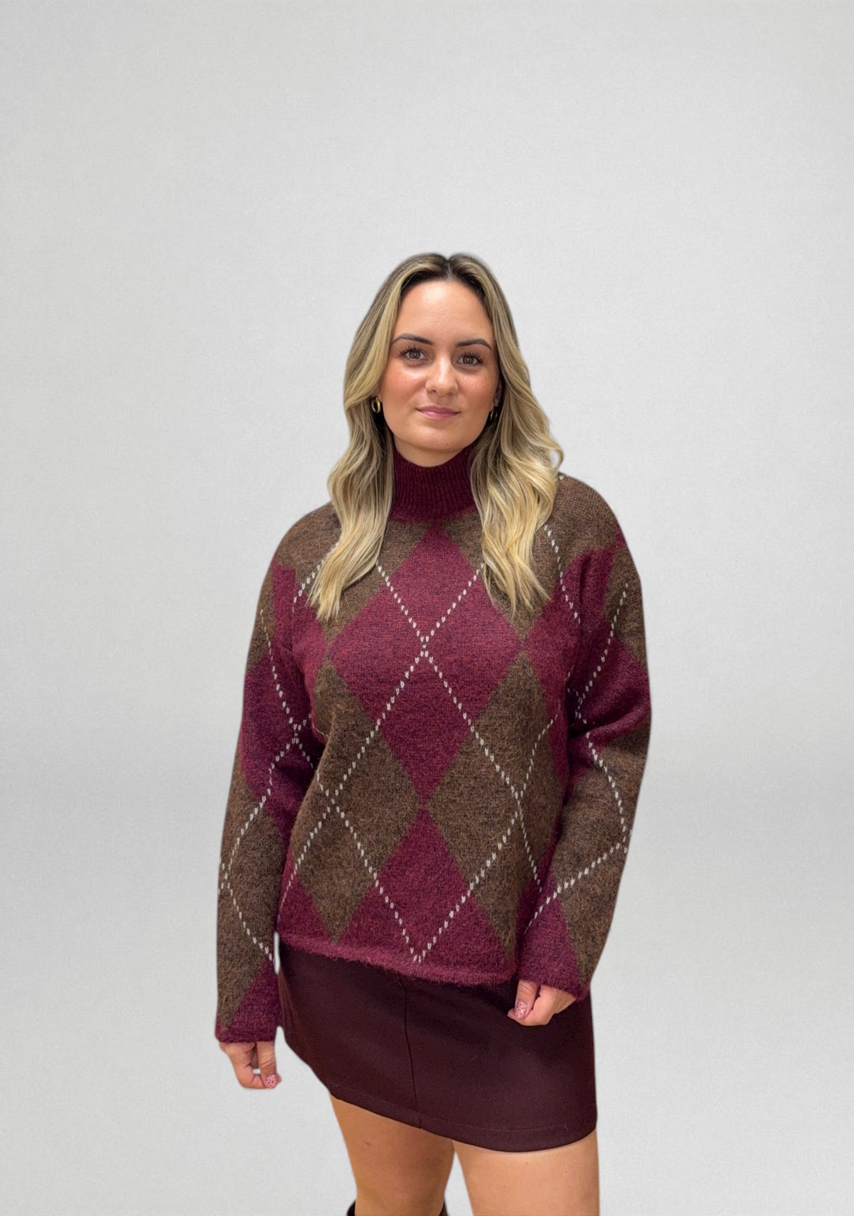 MALHA BORDEAUX CHARM